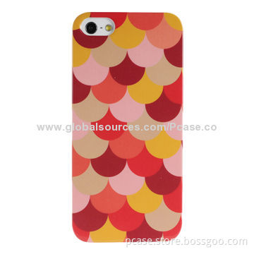 TPU Case for iPhone 5/5S with IML Pattern, OEM Pictures Welcomed